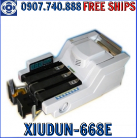 MÁY ĐẾM TIỀN XIUDUN 668E (NEW 2025)