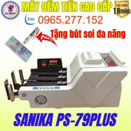 MÁY ĐẾM TIỀN SANIKA PS-79PLUS ( NEW 2025)